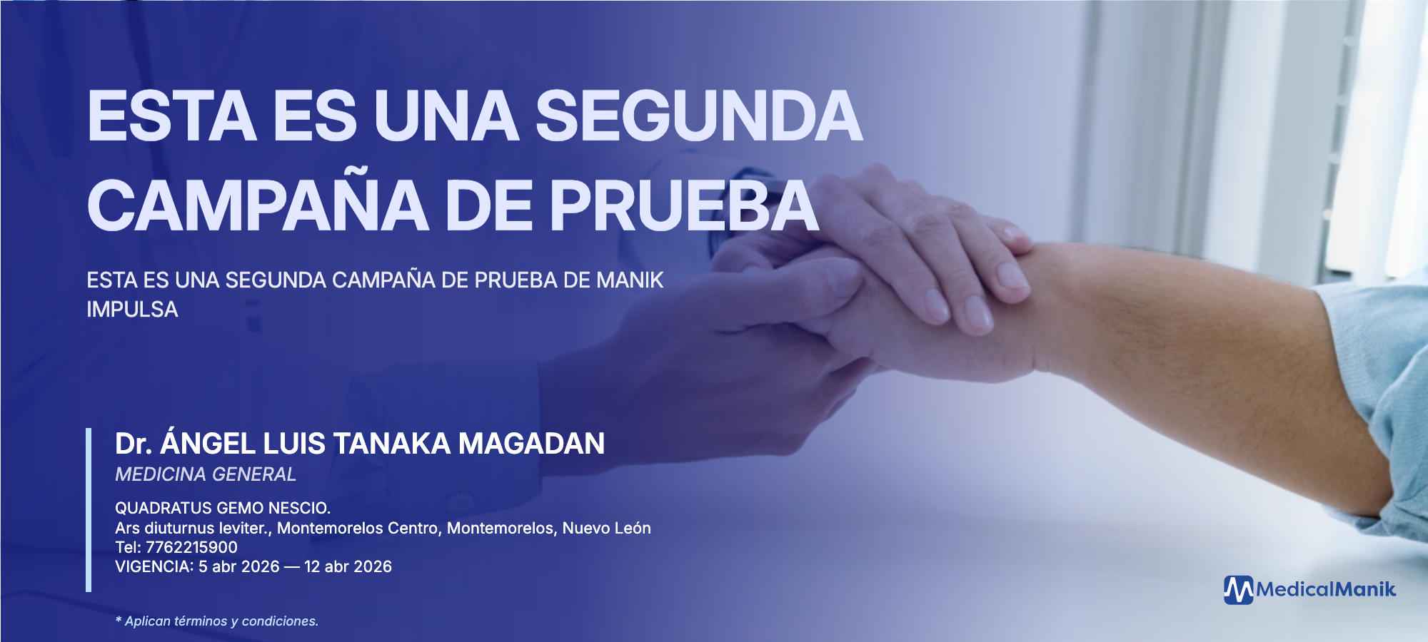ESTA ES UNA SEGUNDA CAMPAÑA DE PRUEBA