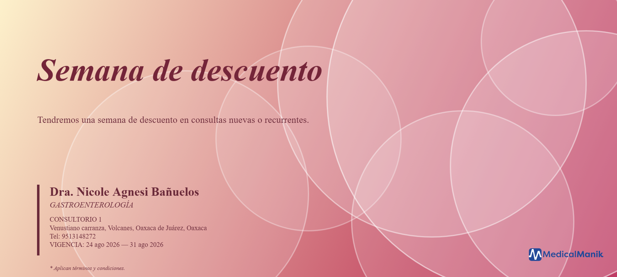 Semana de descuento 