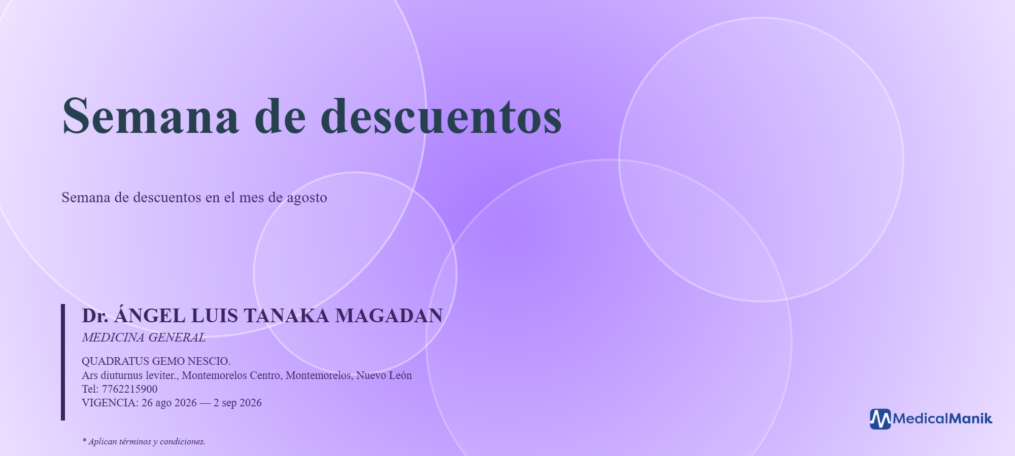 Semana de descuentos 