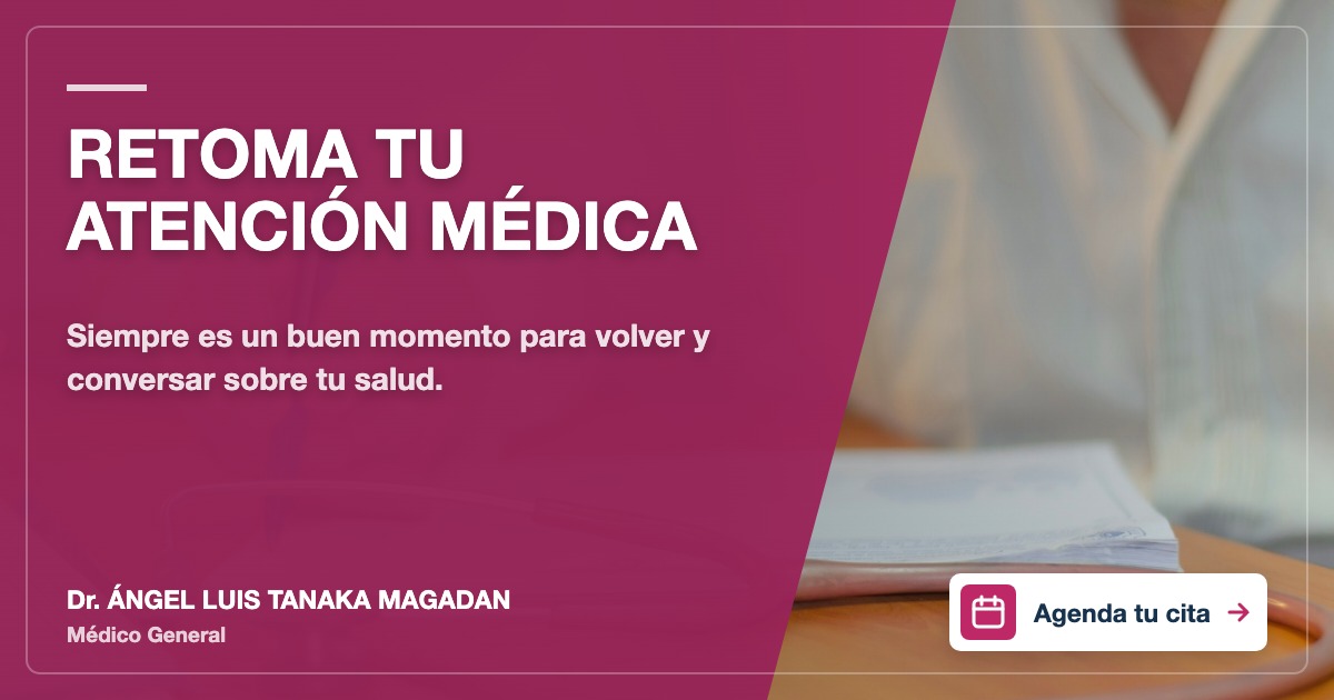 RETOMA TU ATENCIÓN MÉDICA